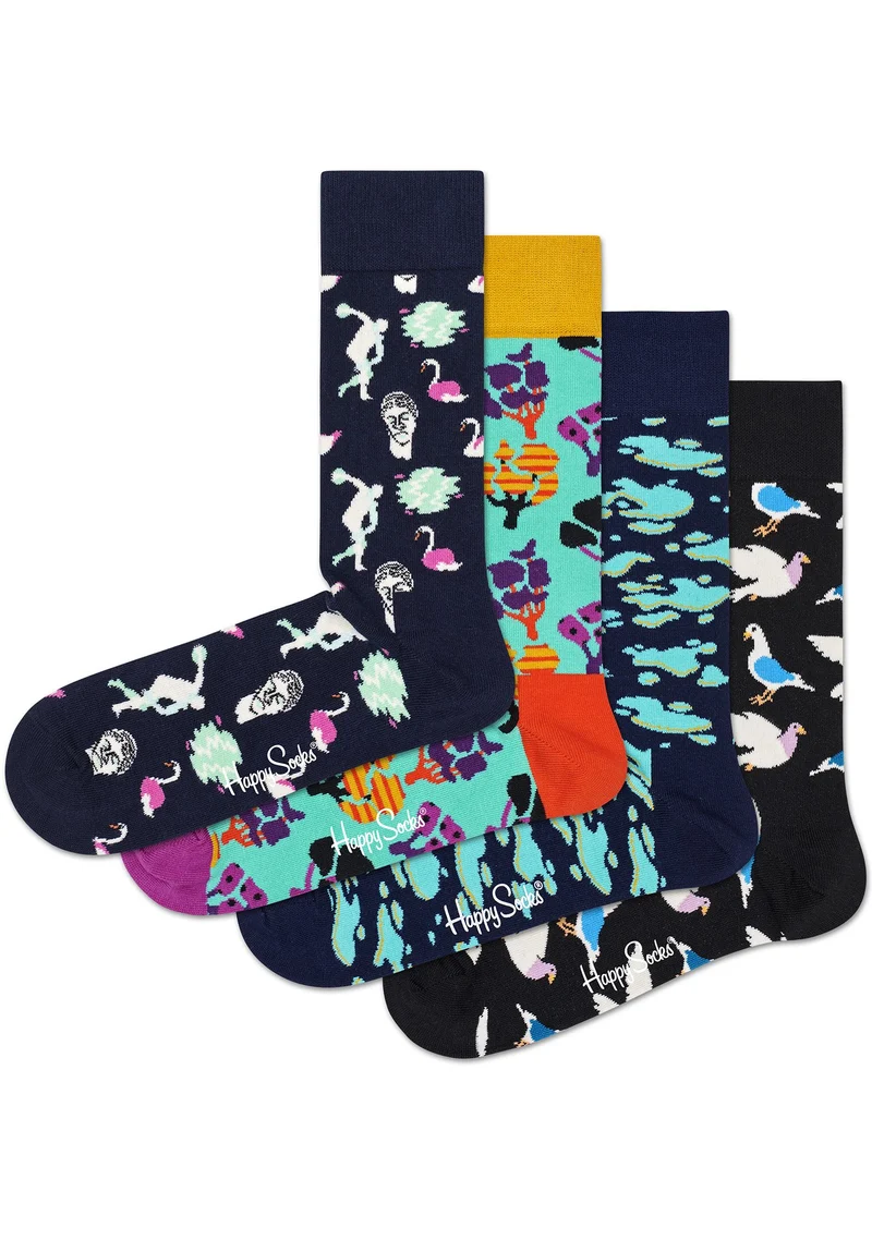 Happy Socks Day in the Park Sokken Geschenkdoos (4-pack)