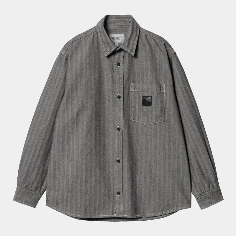 Carhartt WIP Heren Menard Shirtjack - Grijs