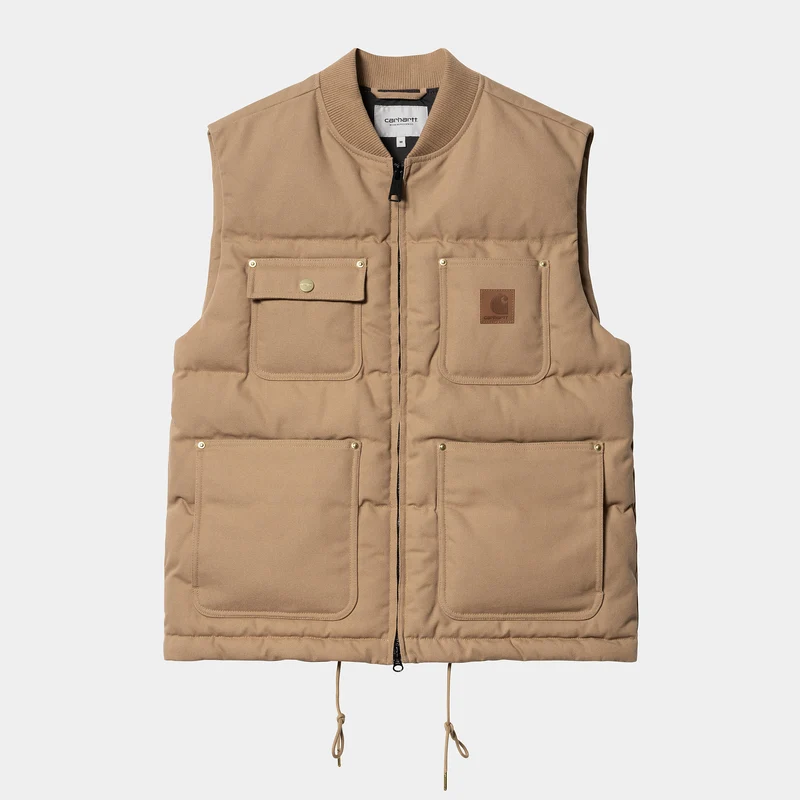 Carhartt WIP Heren Rayley Vest - Peanut