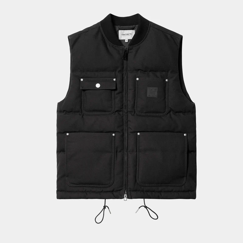 Carhartt WIP Heren Rayley Vest - Zwart