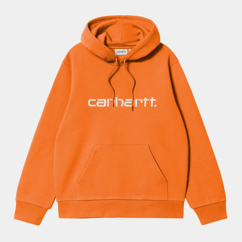 Carhartt WIP HEREN Carhartt Hoodie - Pompoen / Wit