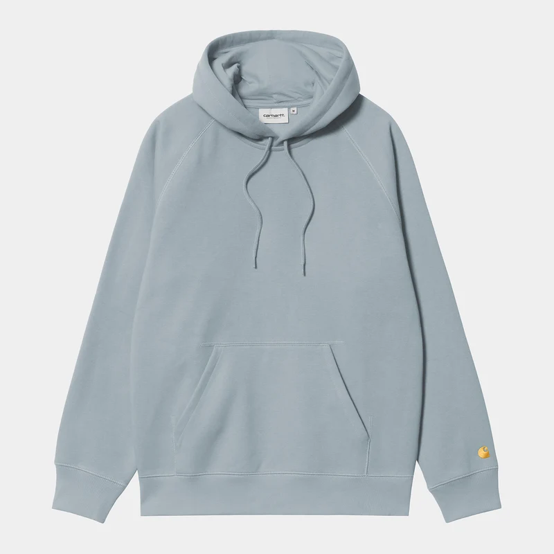 Carhartt WIP Heren Chase Hoodie - Frosted Blauw