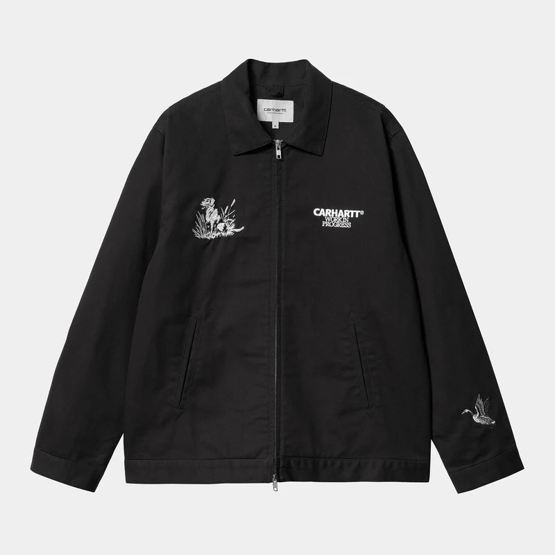 Carhartt WIP Heren Ducks-jack - Zwart