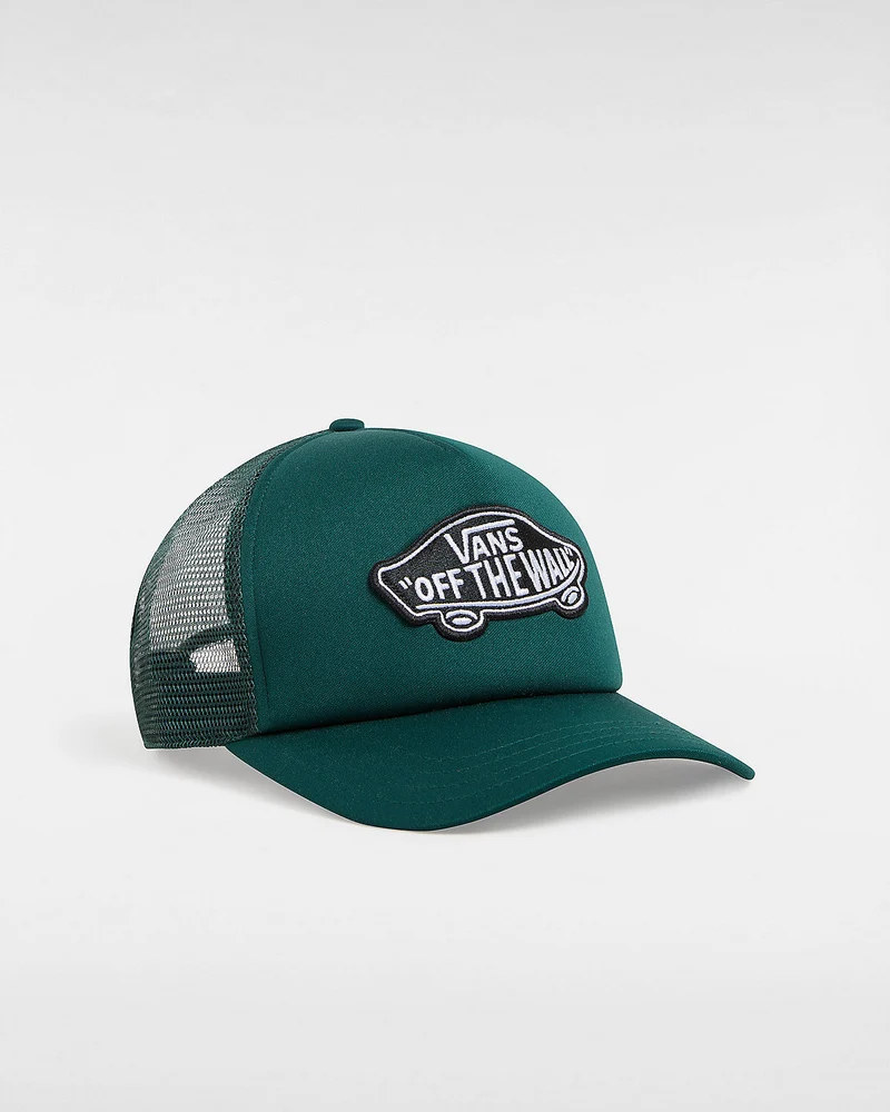 VANS Unisex klassieke patch gebogen Bill Trucker cap - Bistro groen