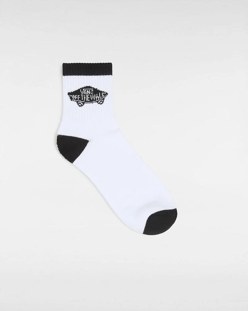VANS Art Half Crew-sokken voor heren (1 paar) - Wit / Zwart