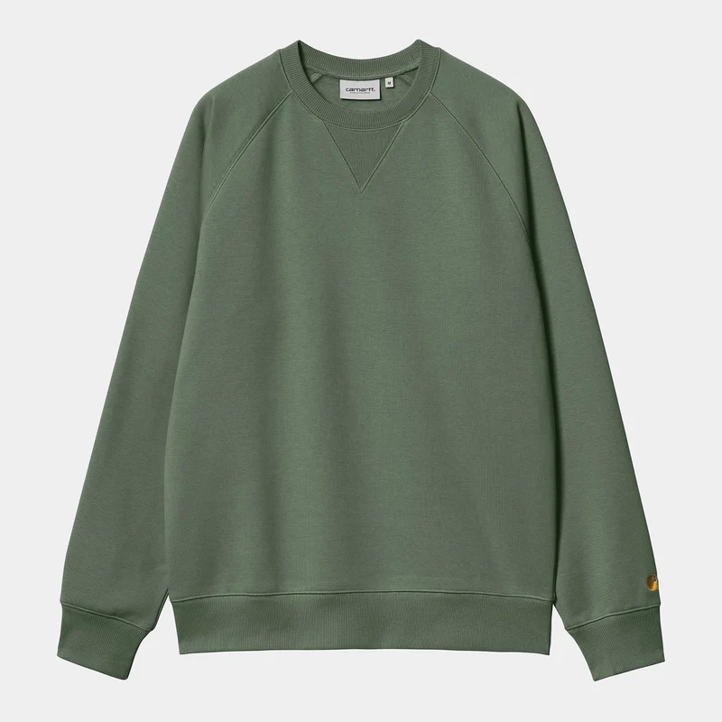 Carhartt WIP Chase sweattop voor heren - eendgroen