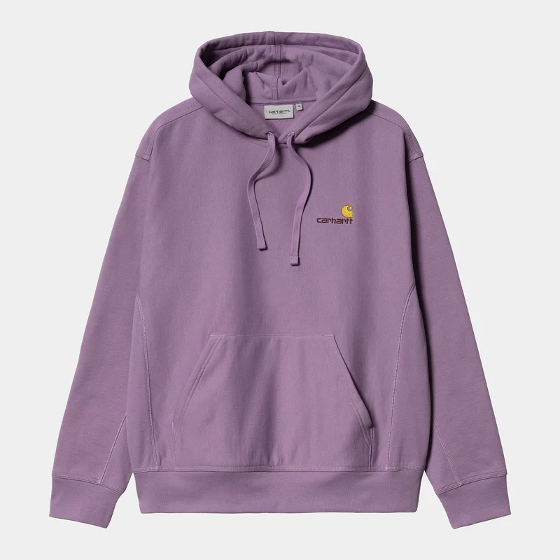 Carhartt WIP HEREN American Script Sweatshirt met capuchon - Violanda