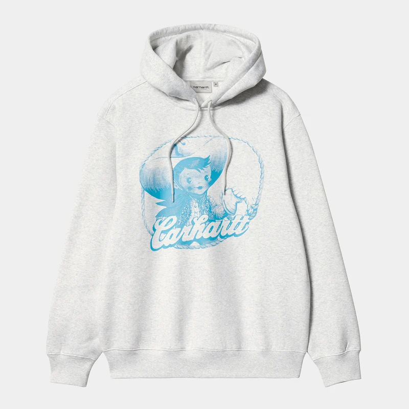 Carhartt WIP Buddy Sweat-hoodie voor heren - Ash Heather