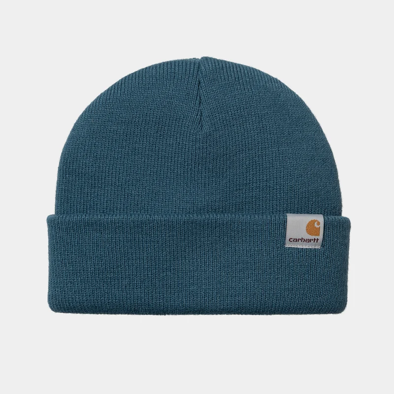 Carhartt WIP Unisex Stratus lage muts - Pruisisch blauw