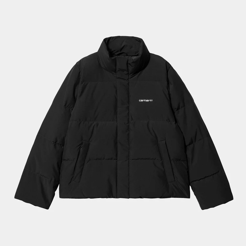 Carhartt WIP Yanie-jack voor dames - zwart / wit