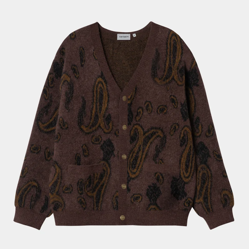 Carhartt WIP Heren Medford Paisley Jacquard Vest - Buckeye