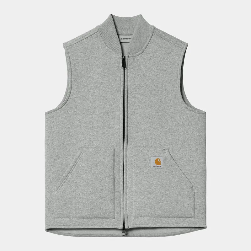 Carhartt WIP Car-Lux-vest voor heren - grijs gemêleerd / grijs