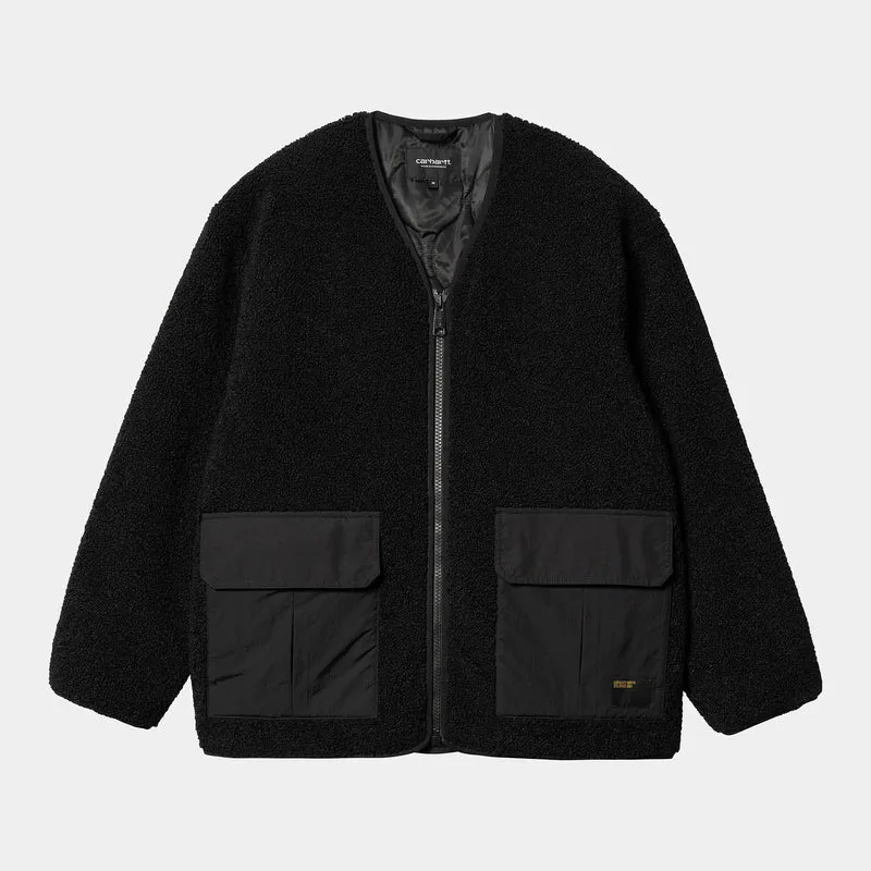 Carhartt WIP Heren Devin voeringjack - zwart