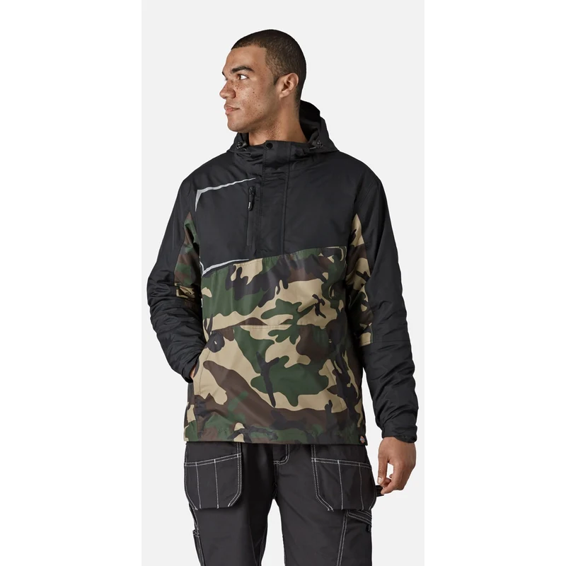 Dickies Heren Generation Overhead waterdichte jas - groen