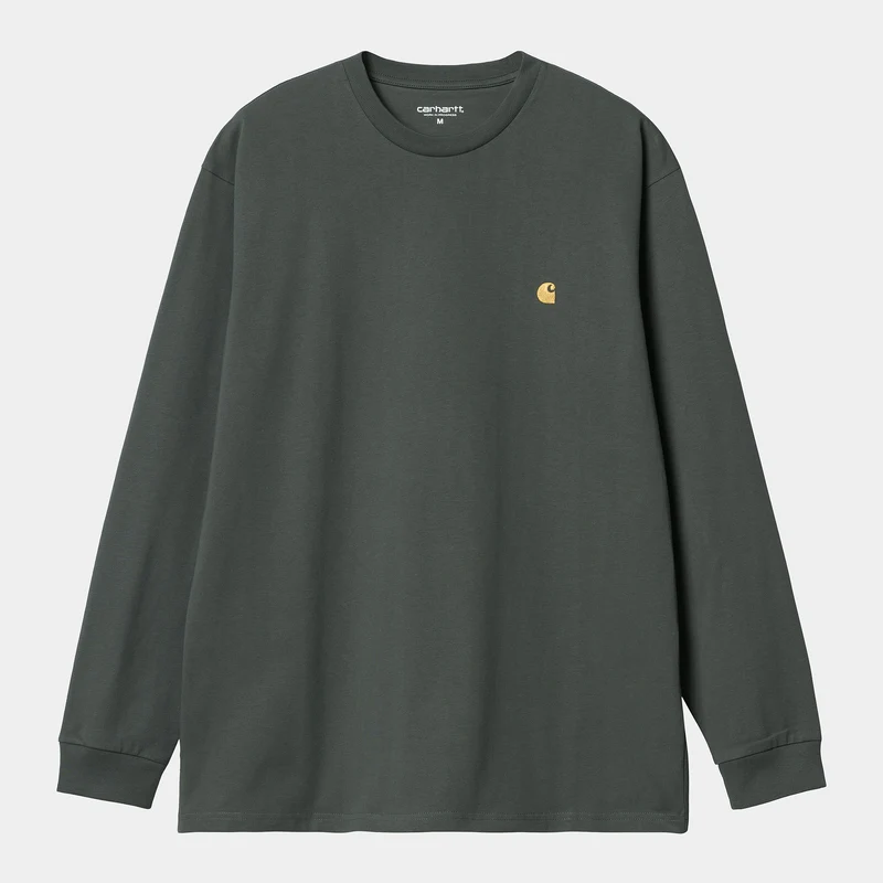 Carhartt WIP Heren Chase T-shirt met lange mouwen - Jura