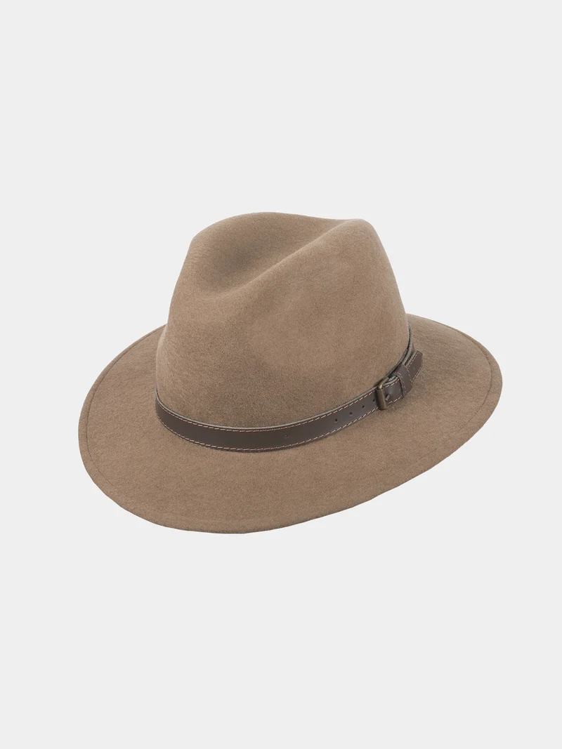 Eusebio - Wollen hoed - Beige