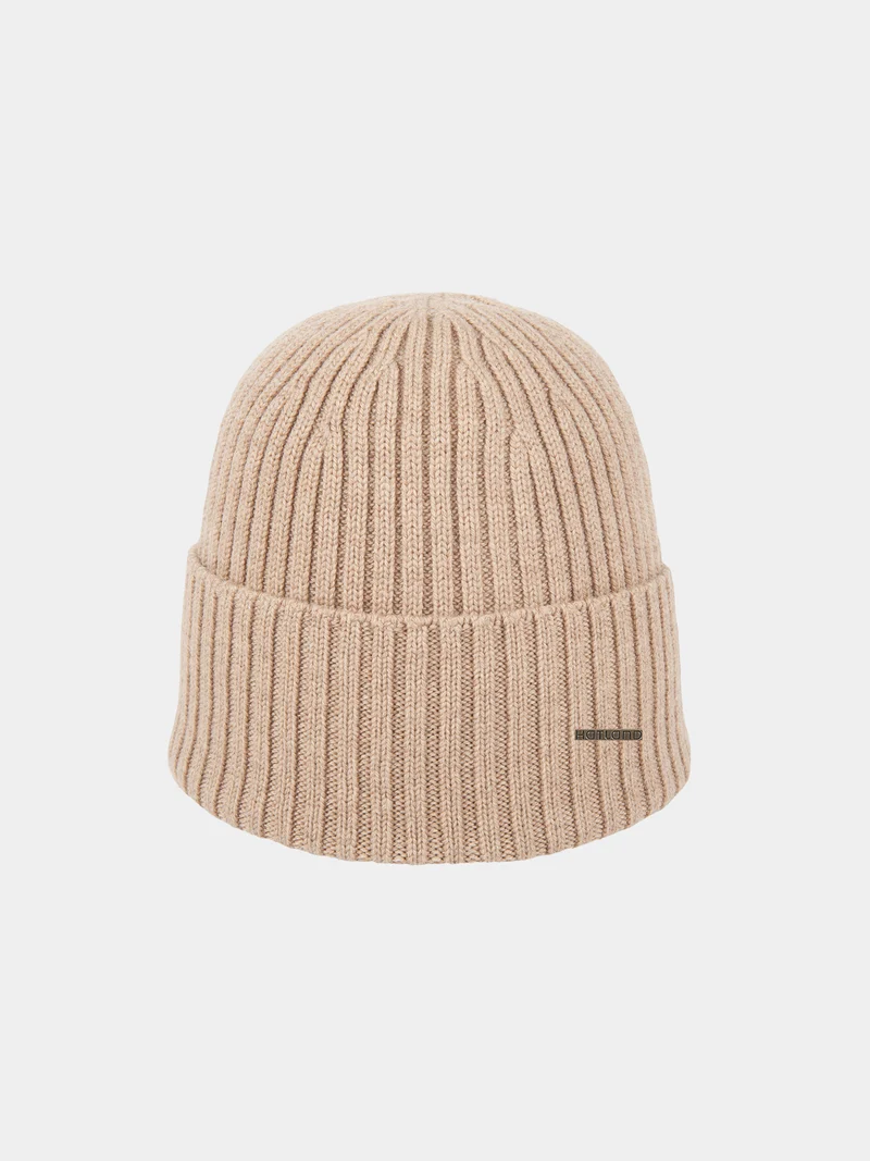 Valo Merino - Wollen muts - Beige
