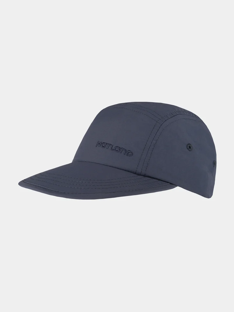 Alec - Gerecycled polyamide baseball cap - Leisteen blauw
