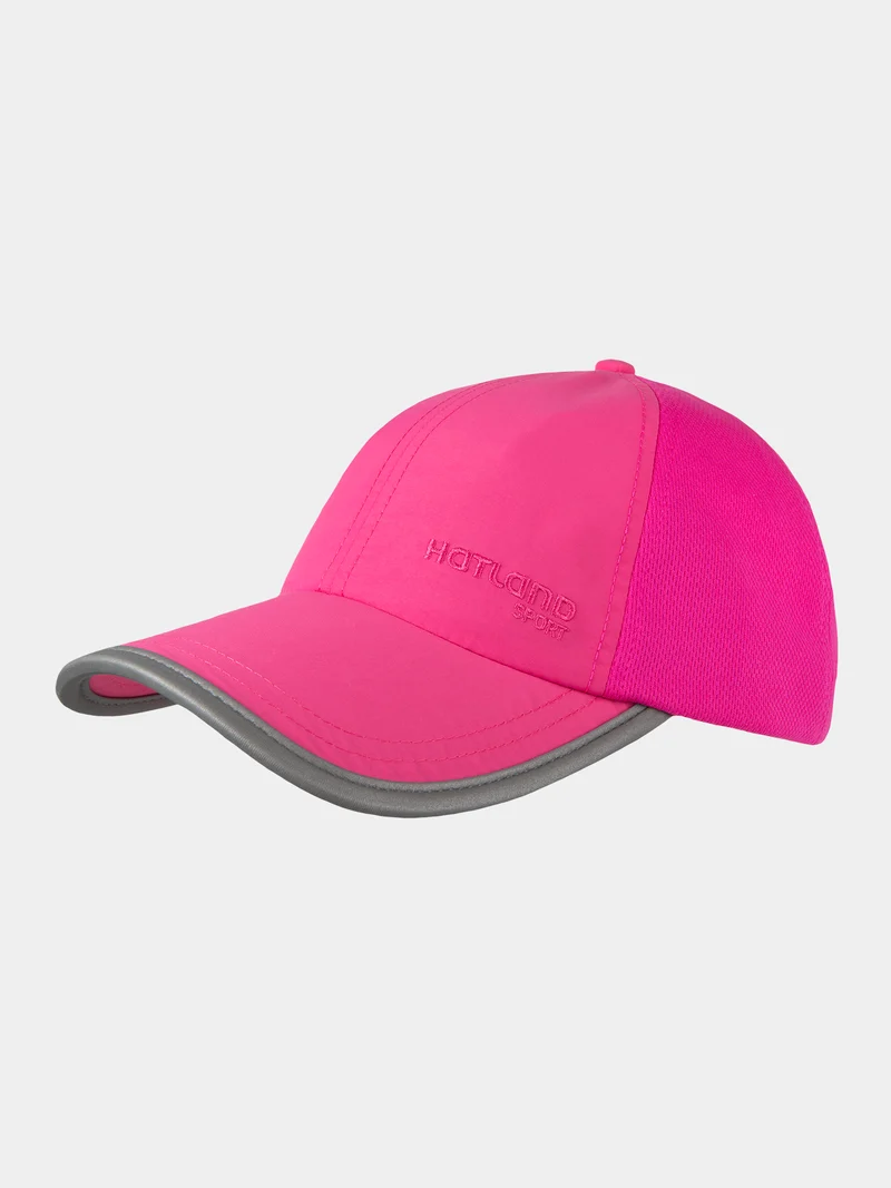Apollo - Gerecycled polyamide baseball sportcap - Roze
