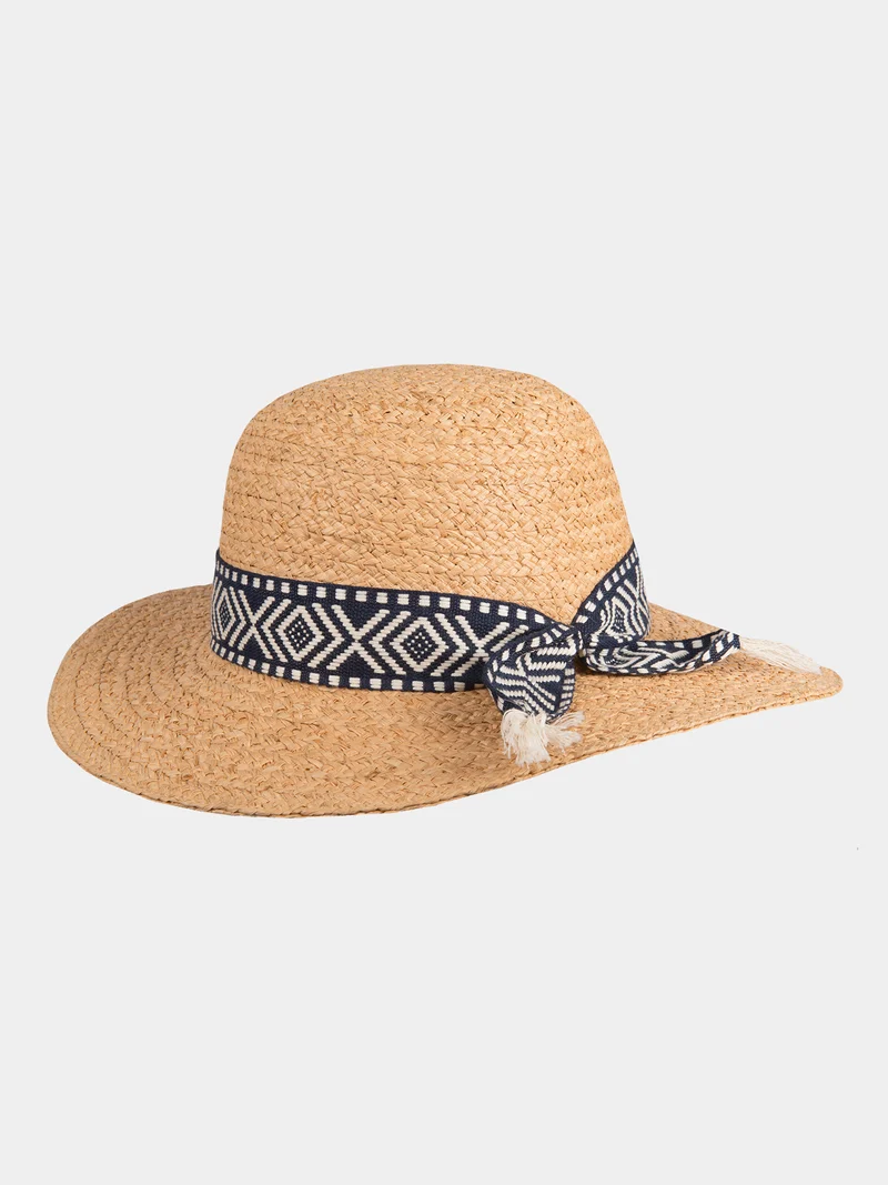 Bodine - Zeegras zonnehoed - Marine blauw
