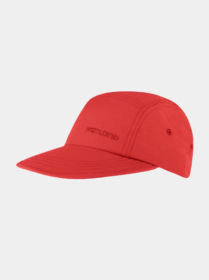 Alec - Gerecycled polyamide baseball cap - Rood