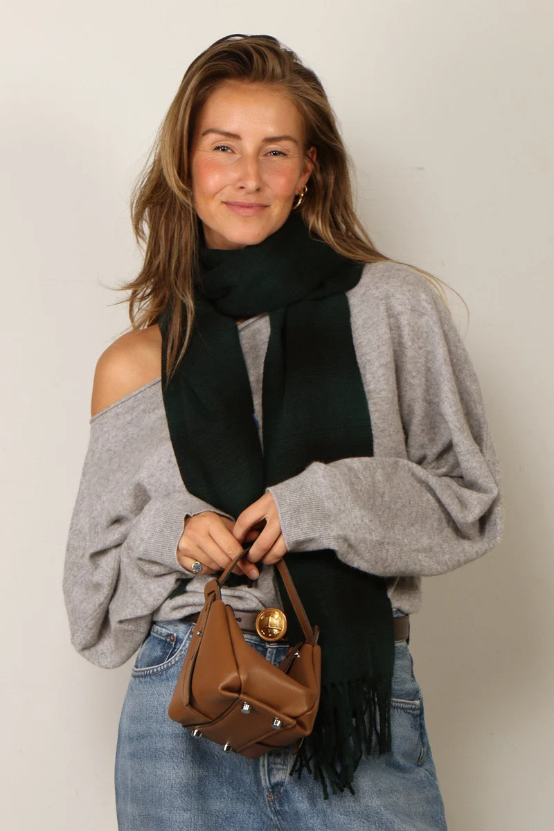 Ralph Lauren - Sjaal - Holiday Plai Scarf- Green