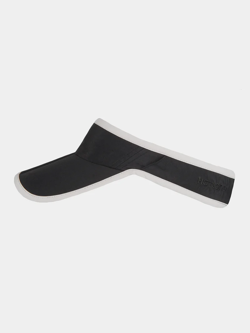 Cliff - Zonneklep met opvouwbare klep - Zwart