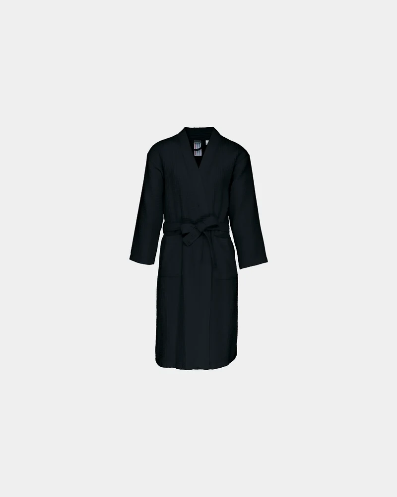 Kimono badjas honingraat katoen om te personaliseren