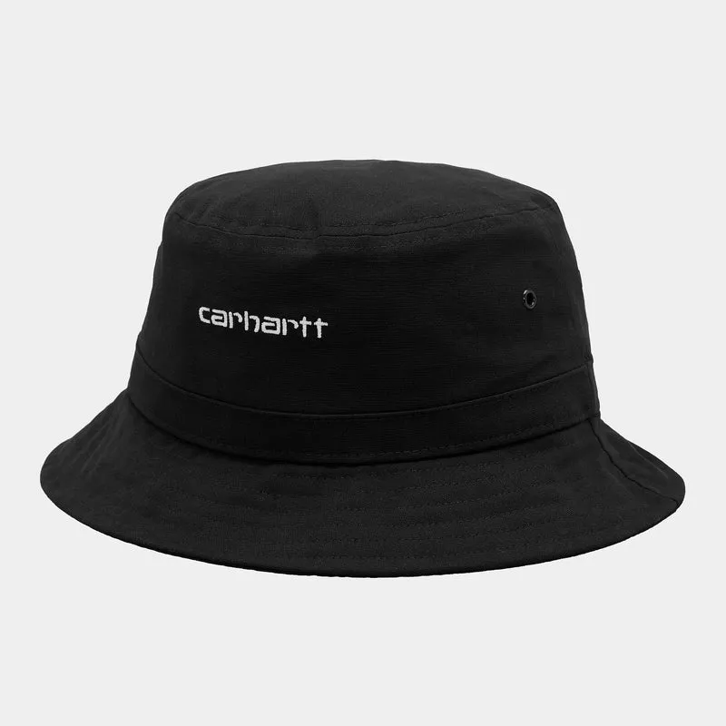 Carhartt WIP Unisex Script vissershoed - Zwart