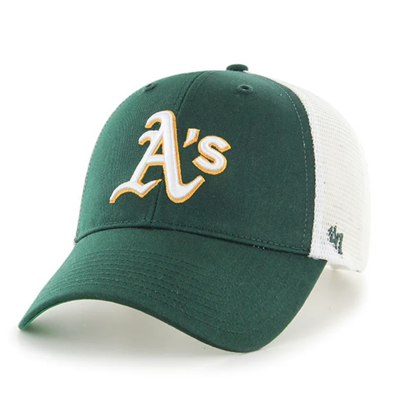 '47 Merk unisex Oakland Athletics Trucker Cap - Koningsgroen