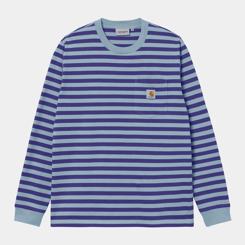 Carhartt WIP Scotty T-shirt met lange mouwen en zak voor heren - Razzmic