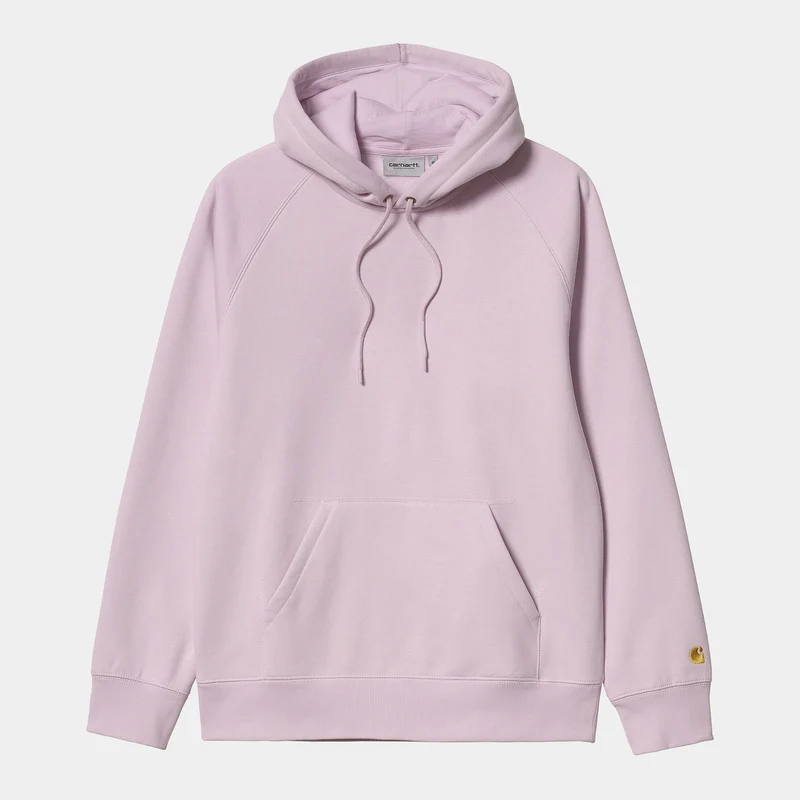 Carhartt WIP Chase-hoodie voor heren - bleek kwarts / goud