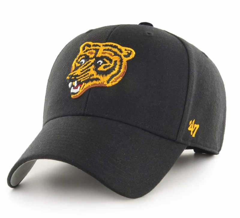 '47 Brand Unisex Boston Bruins Retro Logo Cap - Zwart