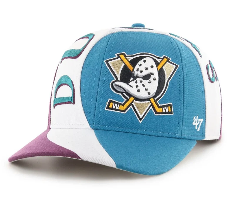 '47 Merk unisex Anaheim Ducks Retro Cap - Pruim