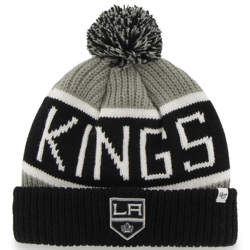 '47 Merk - LA Kings Bobble Hat - Zwart/Grijs