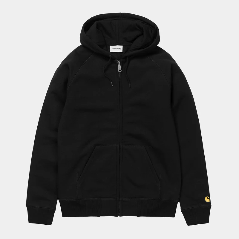 Carhartt WIP Chase jack met capuchon voor heren - zwart / goud