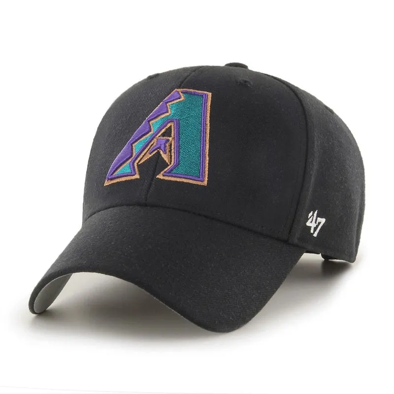 '47 Brand Unisex Arizona Diamondbacks Cap - Zwart