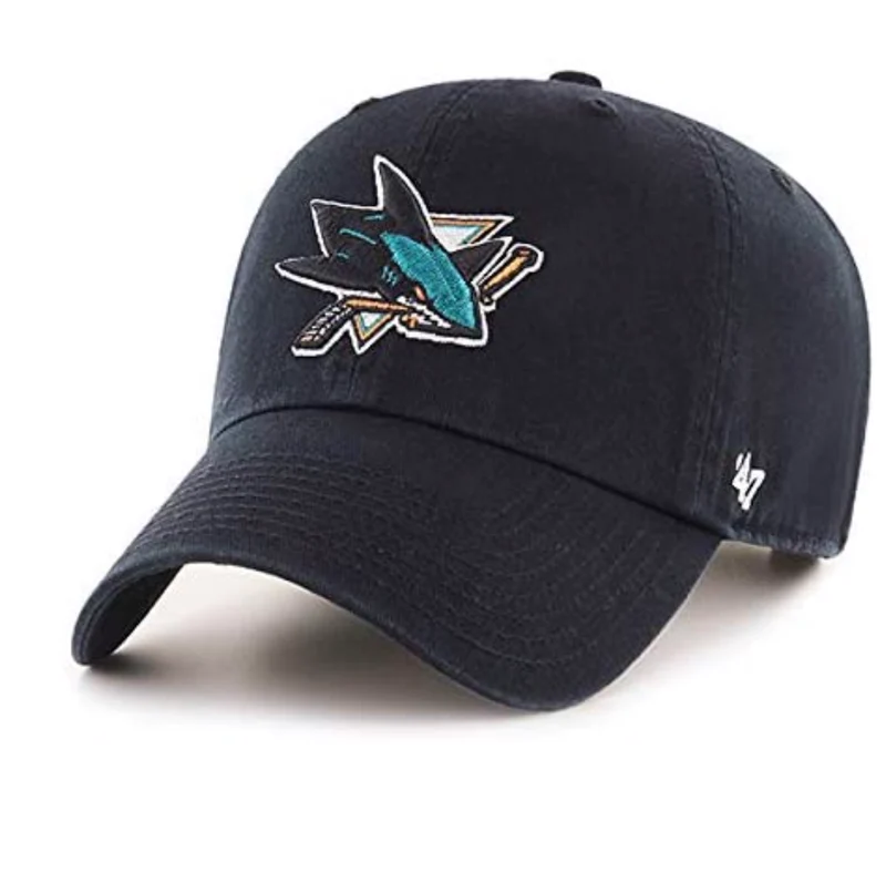 '47 Merk - NHL San Jose Sharks - Verstelbare zwarte pet