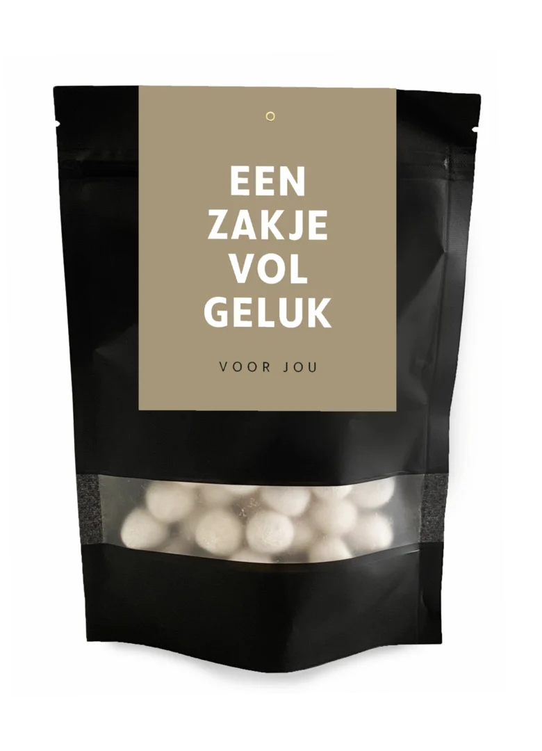 Toffee ballen Een zakje vol geluk toffee