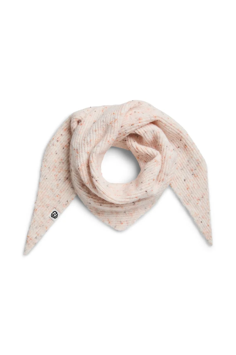 Pieces - Pcadora Triangle Scarf - 5073194 Light Lilac Slub Yarn