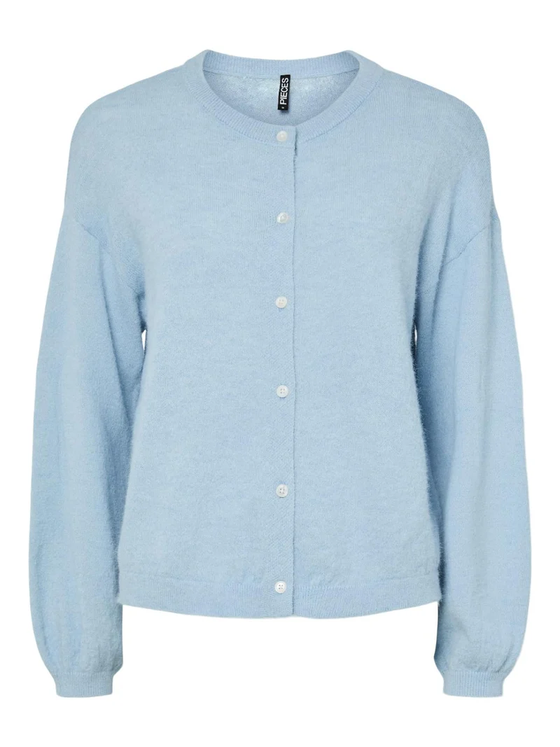 PCNAOMI LS O-NECK KNIT CARDIG