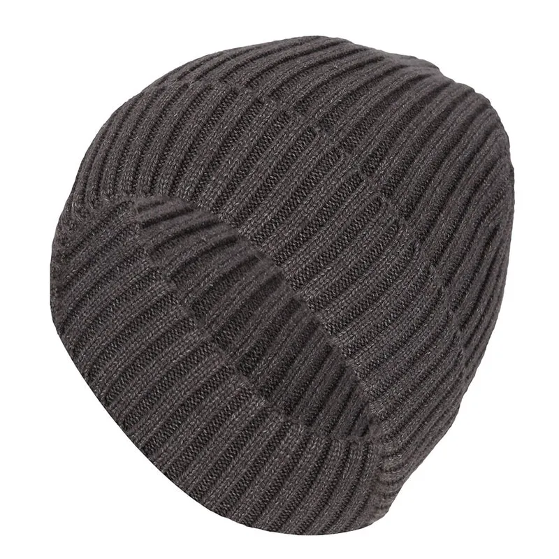 Jongens muts effen antraciete. Maat: XS