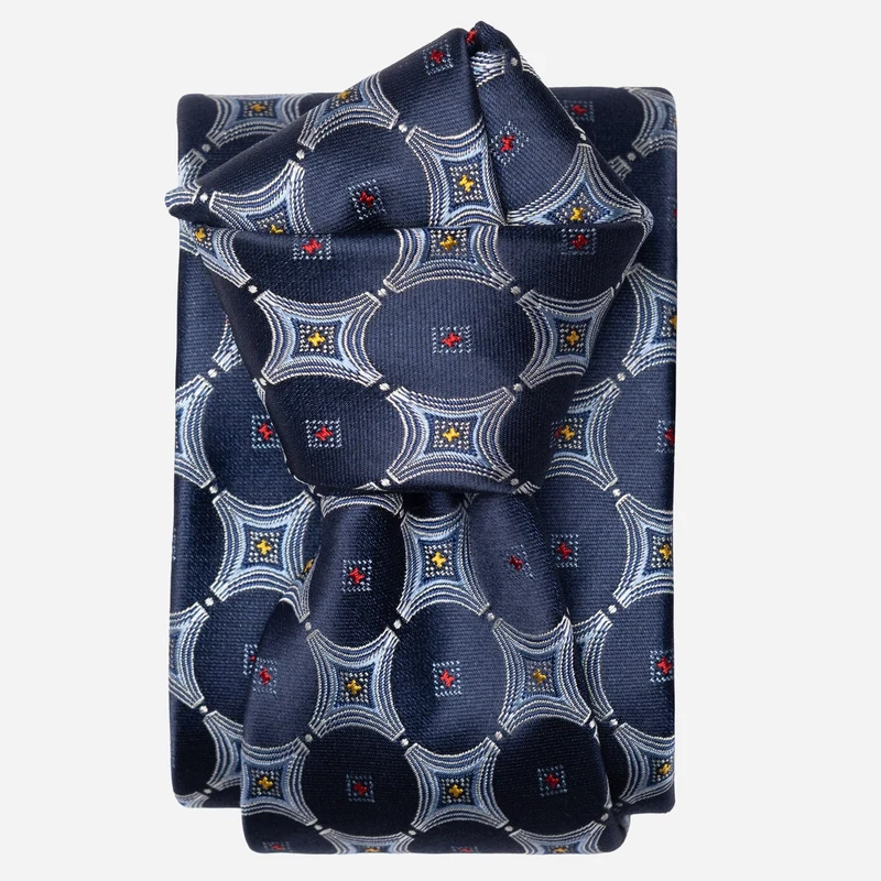 Zuccari - Silk Jacquard Tie - Blue