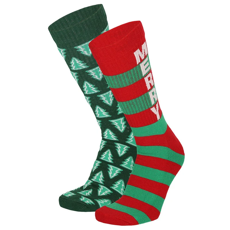 Morethansocks - Kerst (sport)sokken - Unisex - 6-Pack