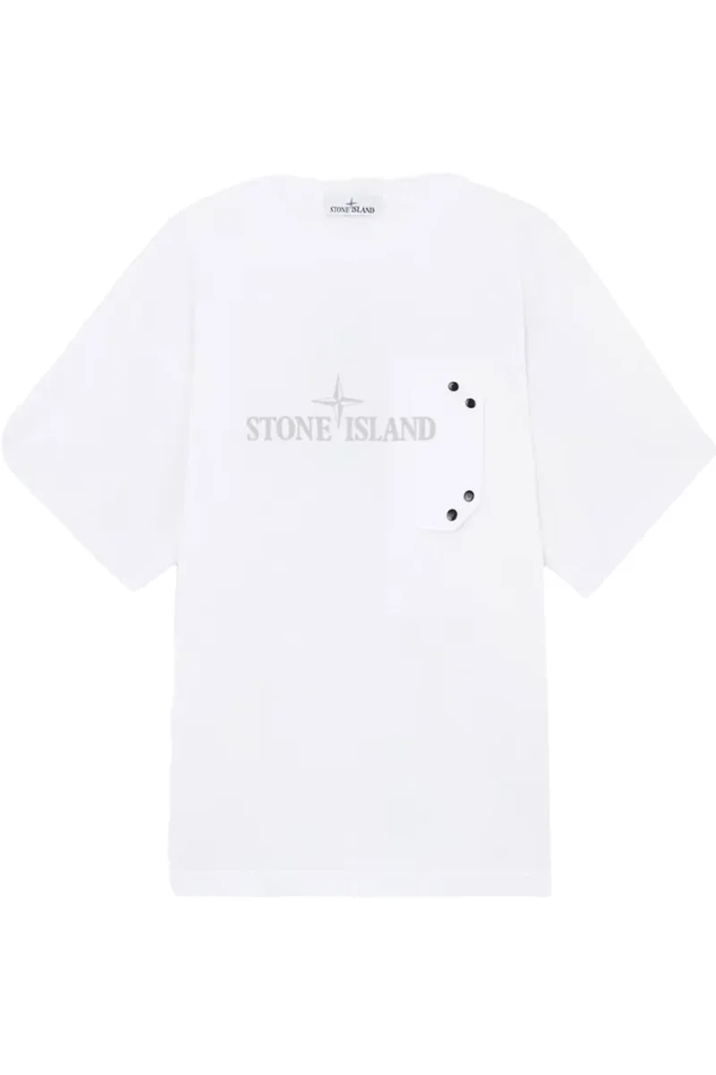 STONE ISLAND T-SHIRT 811521079 WIT