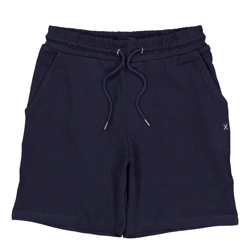 Calton Structured Shorts Dark Navy