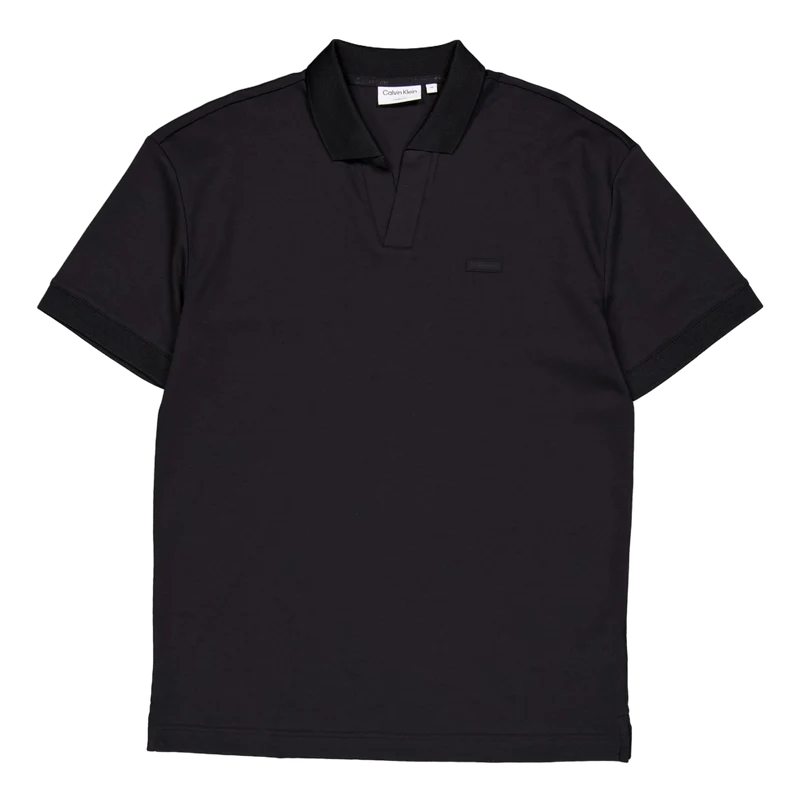 Smooth Cotton Open Placket Pol Ck
