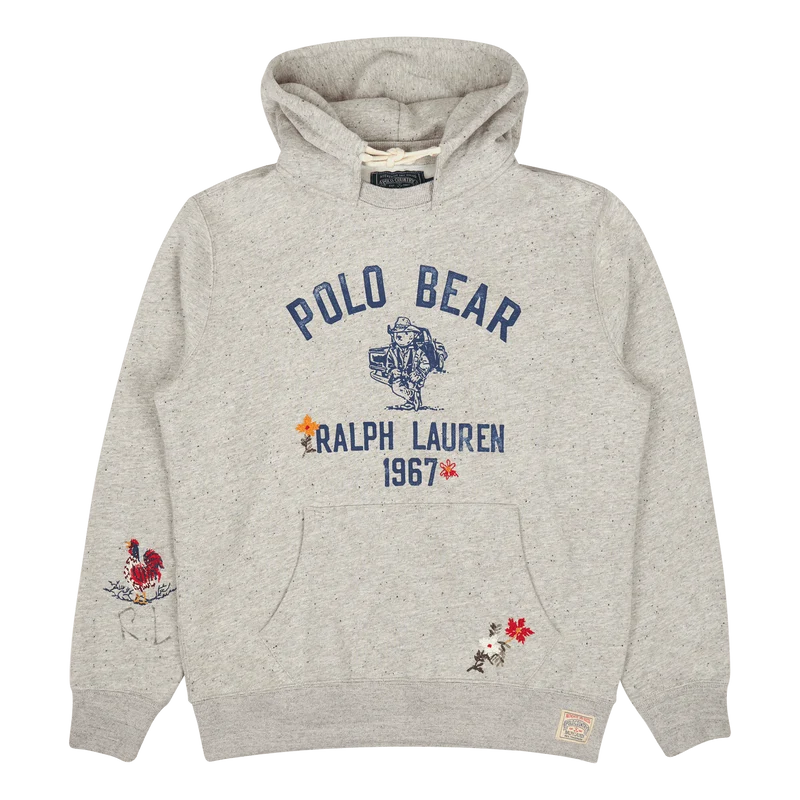 Polo Ralph Lauren Seeded Vintage Hoodie Brooklyn HtrVintage Htr