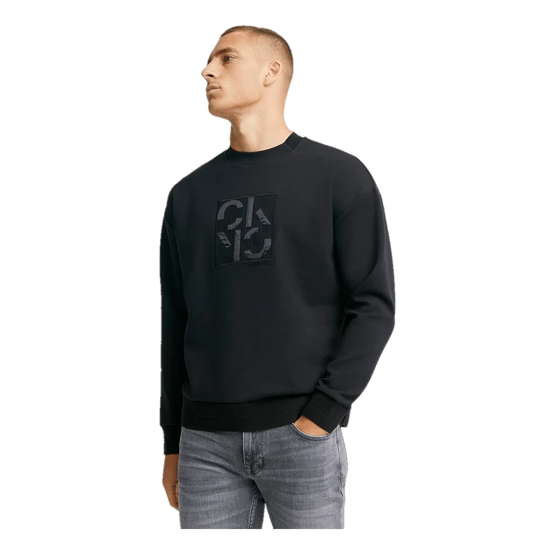 Embroidered Comfort Sweatshirt