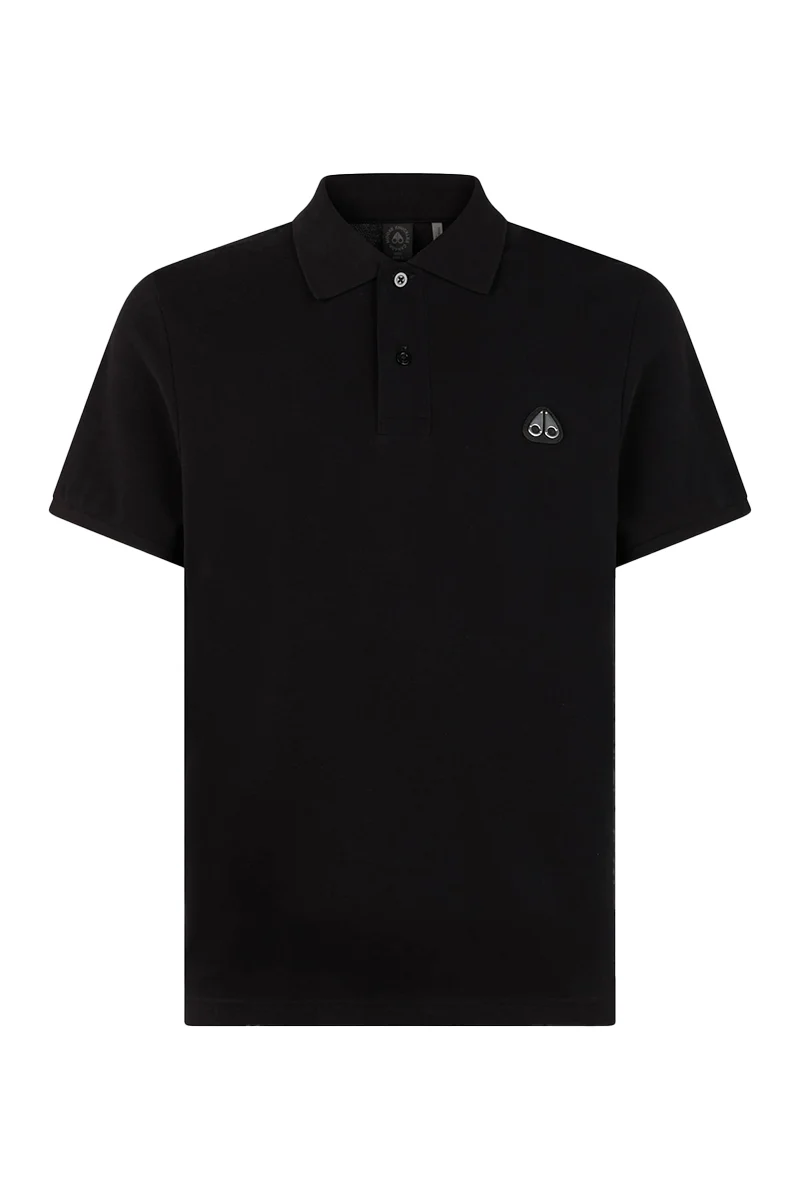 MOOSE KNUCKLES POLO EVERETT POLO ZWART